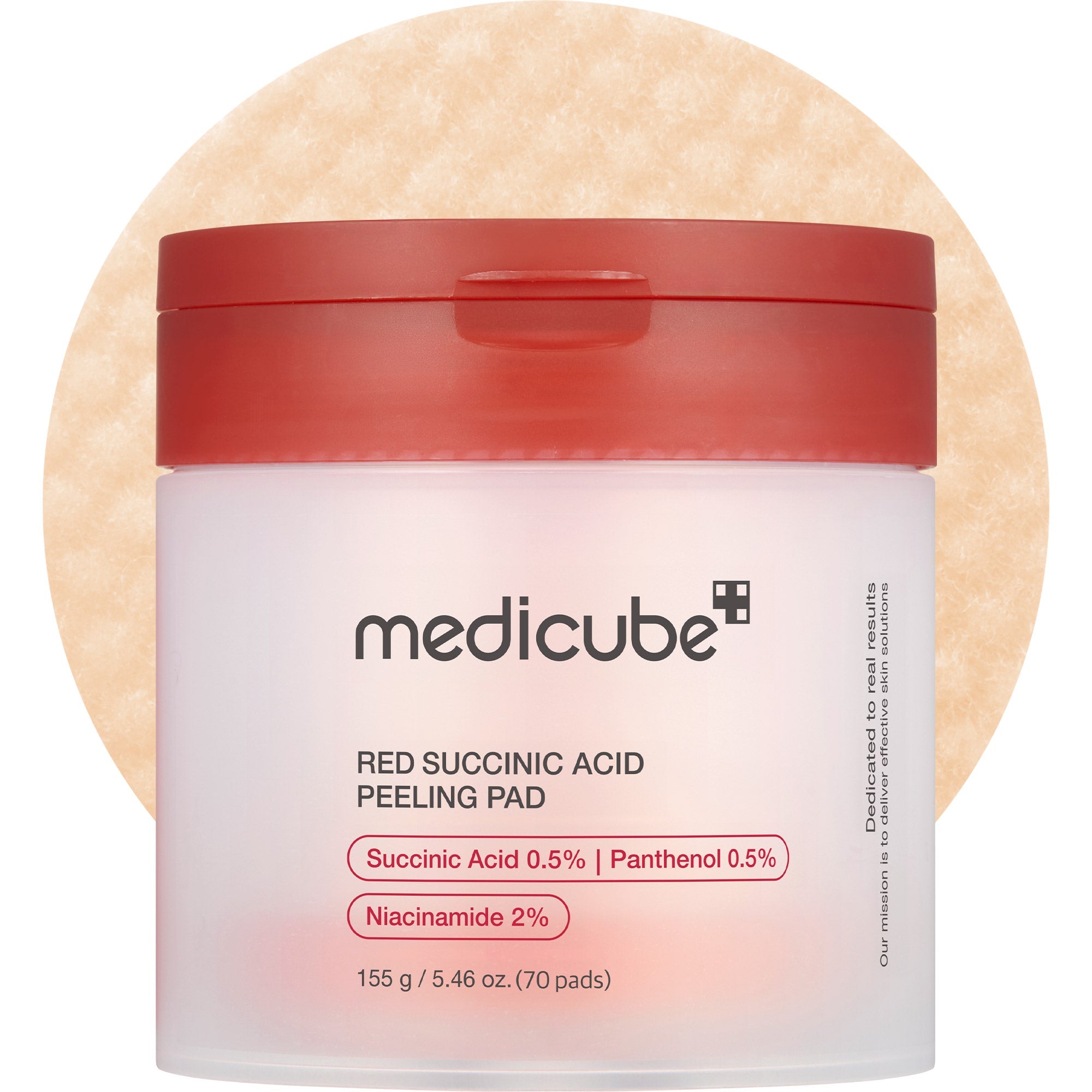 Red Succinic Acid Panthenol Pads Z5