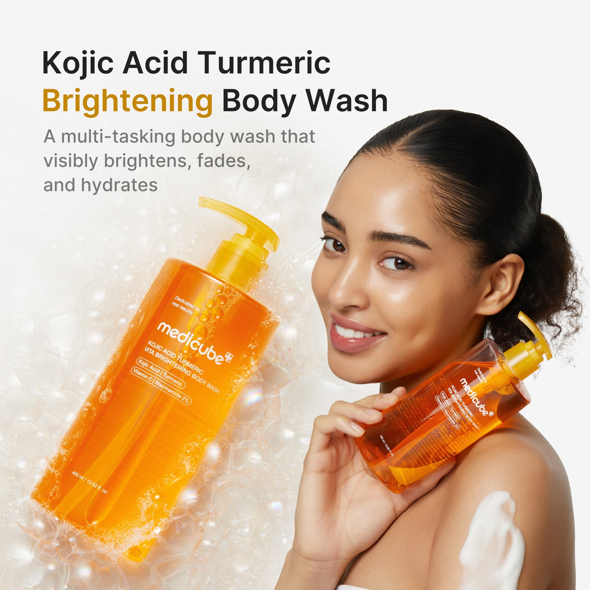 Kojic Acid Turmeric Brightening Body Wash O4