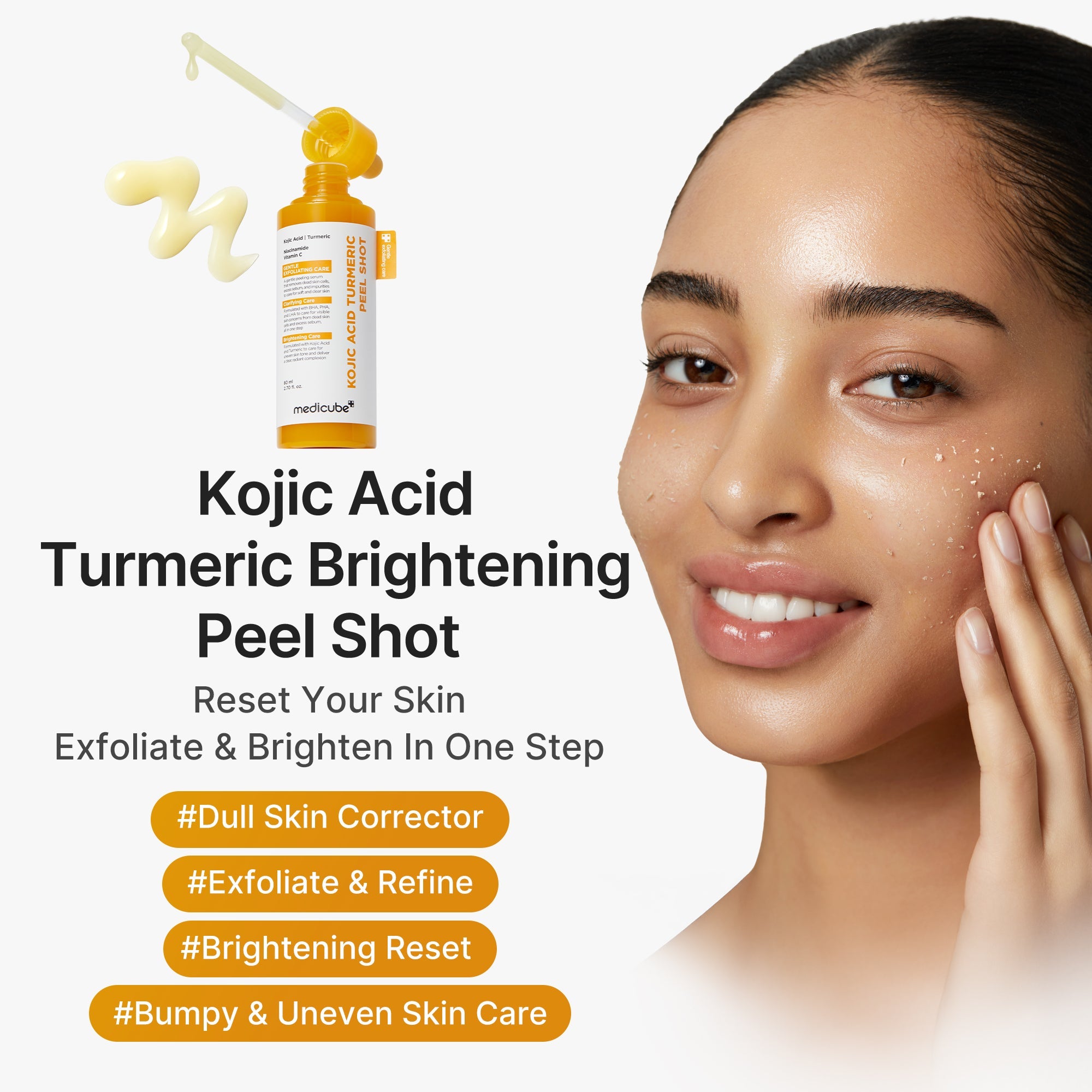 Kojic Acid Turmeric Peel Shot C4