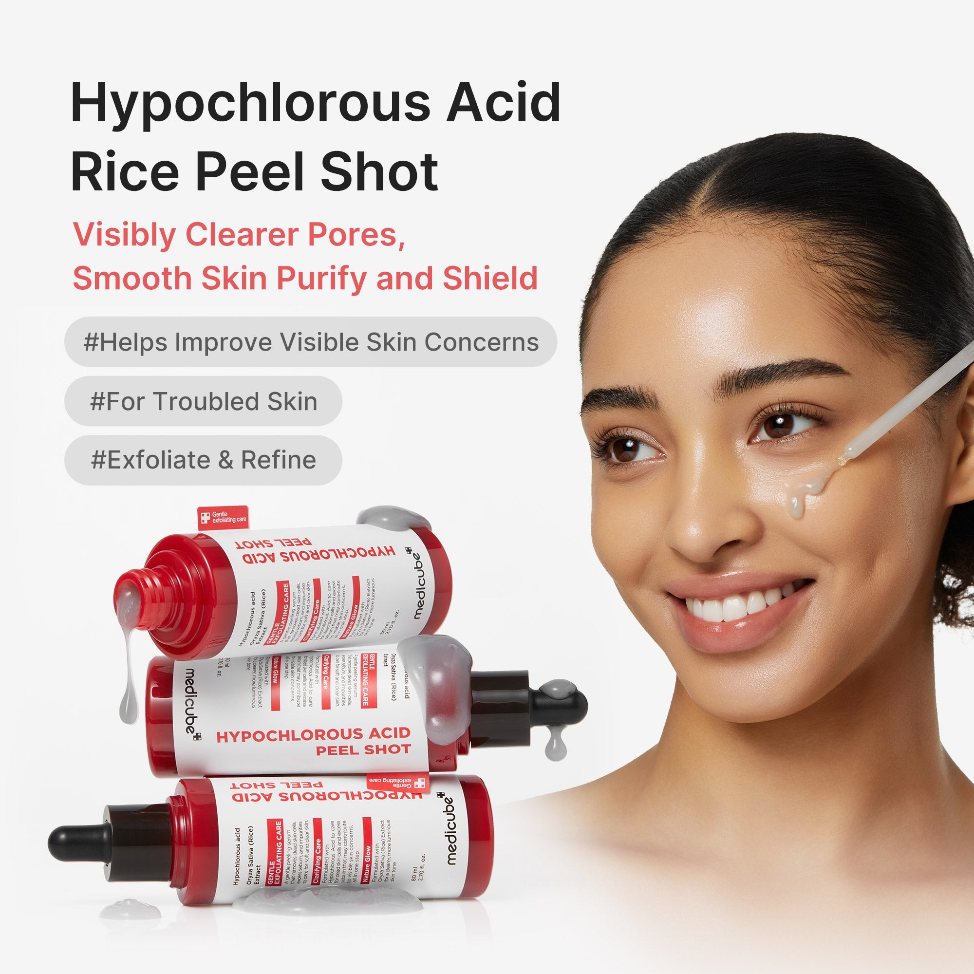 Hypochlorous Acid Rice Peel Shot G7