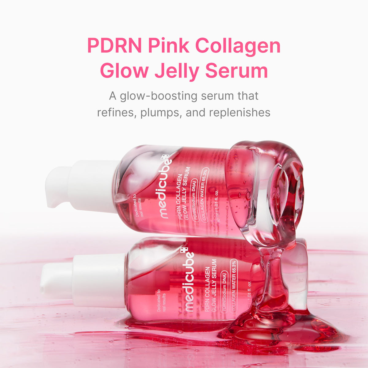 PDRN Pink Collagen Glow Jelly Serum E7