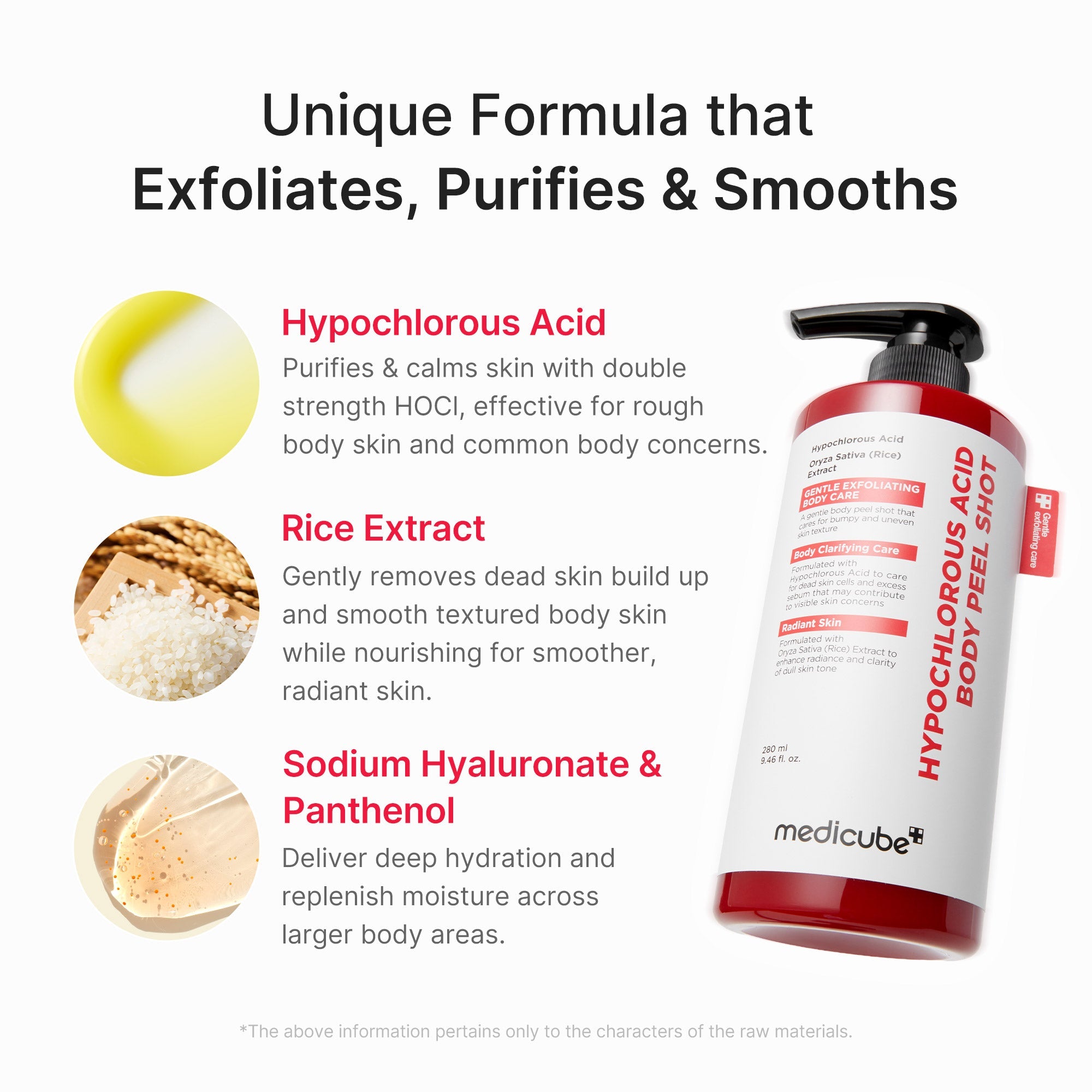 Hypochlorous Acid Rice Body Peel Shot D4