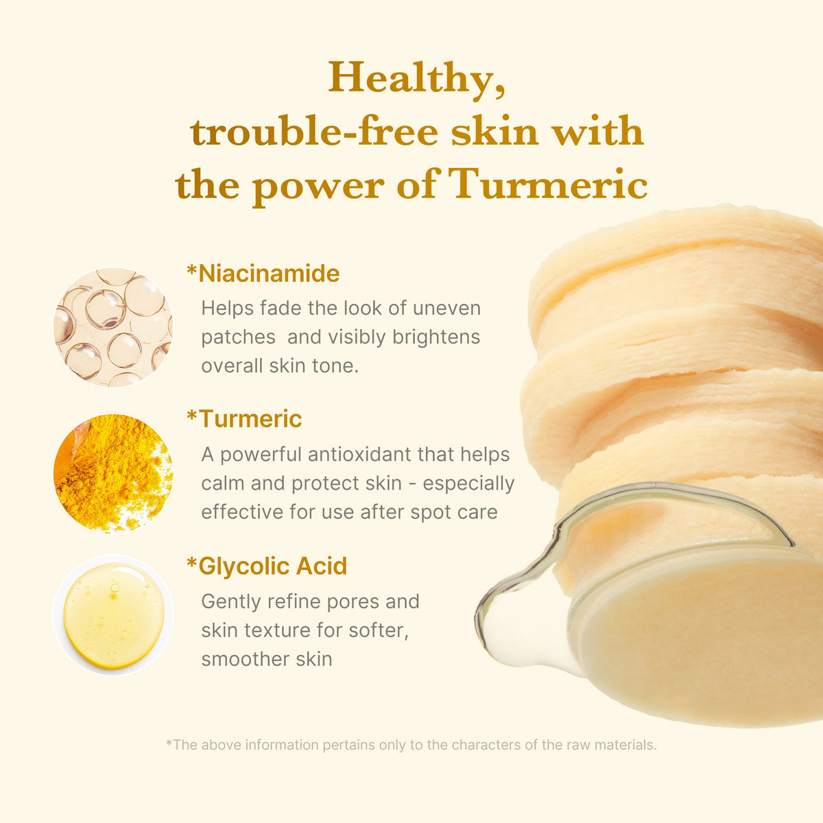 Kojic Acid Tumeric Toner Pad R7