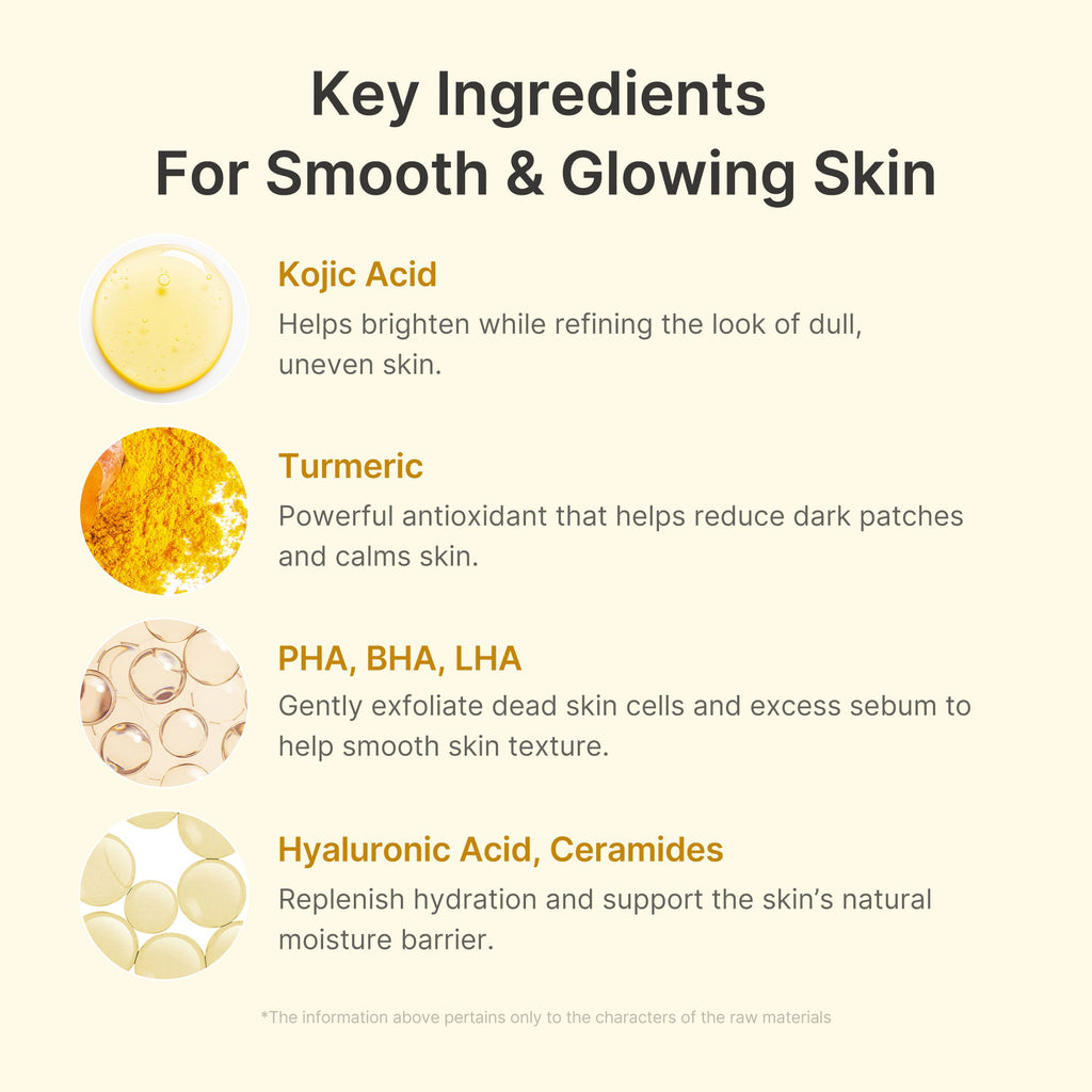 Kojic Acid Turmeric Body Peel Shot Q6