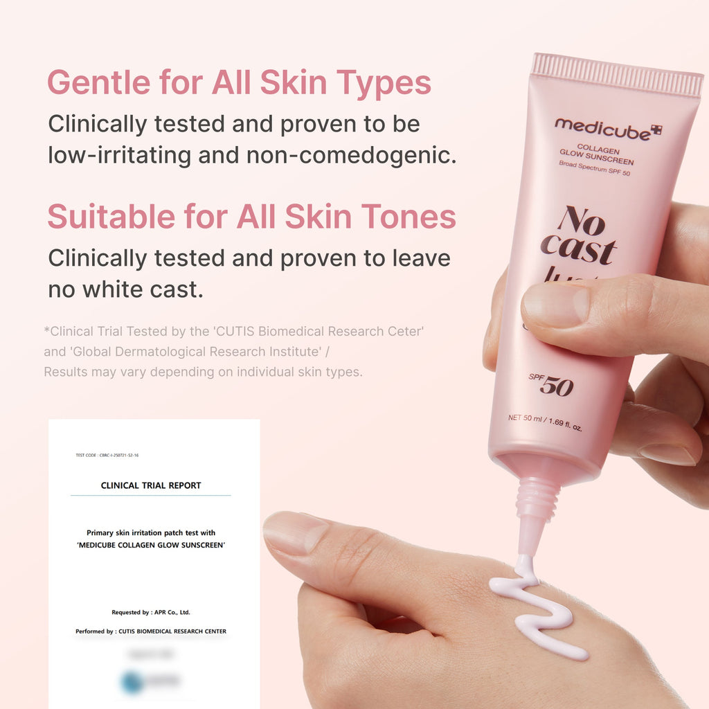 No Cast Just Glow Collagen Sunscreen W5