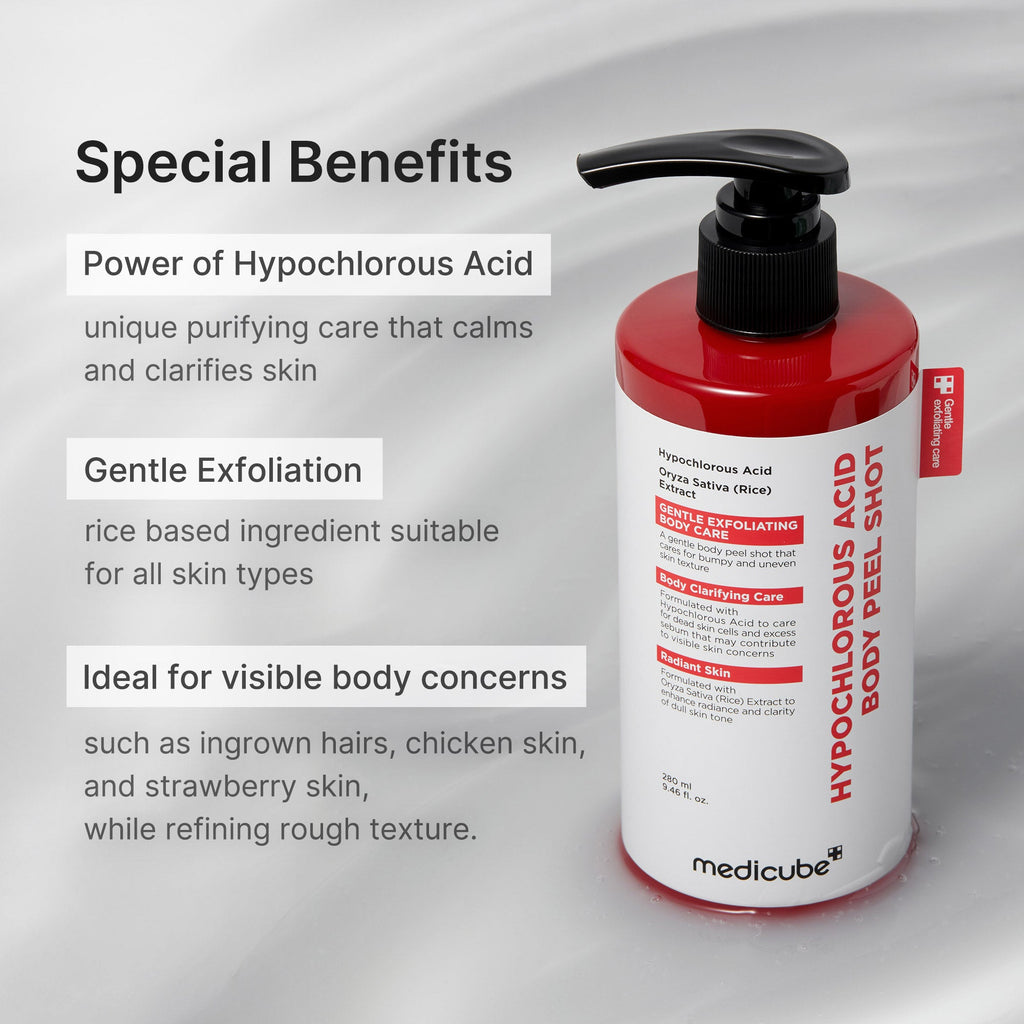 Hypochlorous Acid Rice Body Peel Shot D4