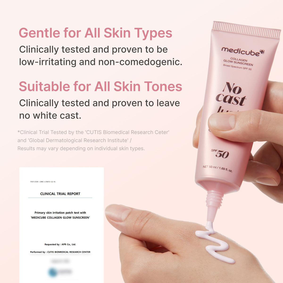 No Cast Just Glow Collagen Sunscreen P5