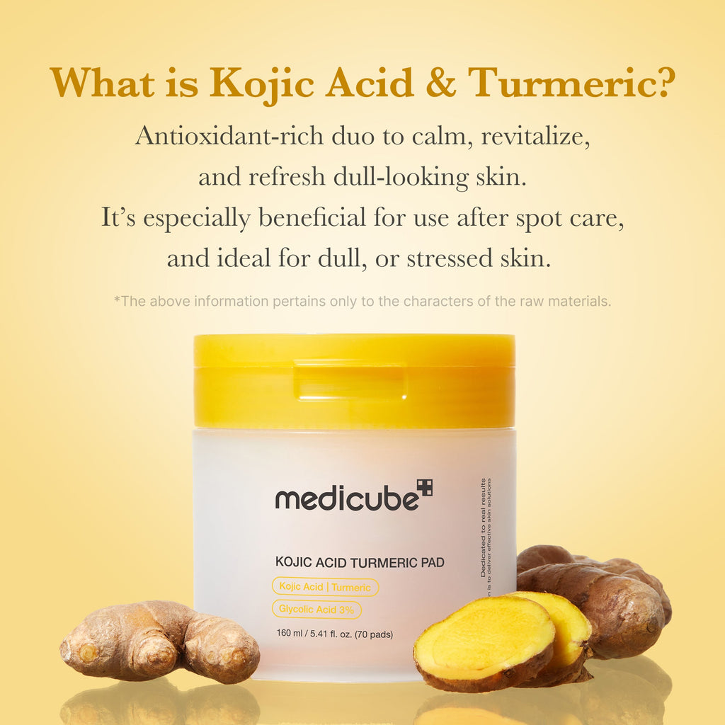 Kojic Acid Tumeric Toner Pad R7