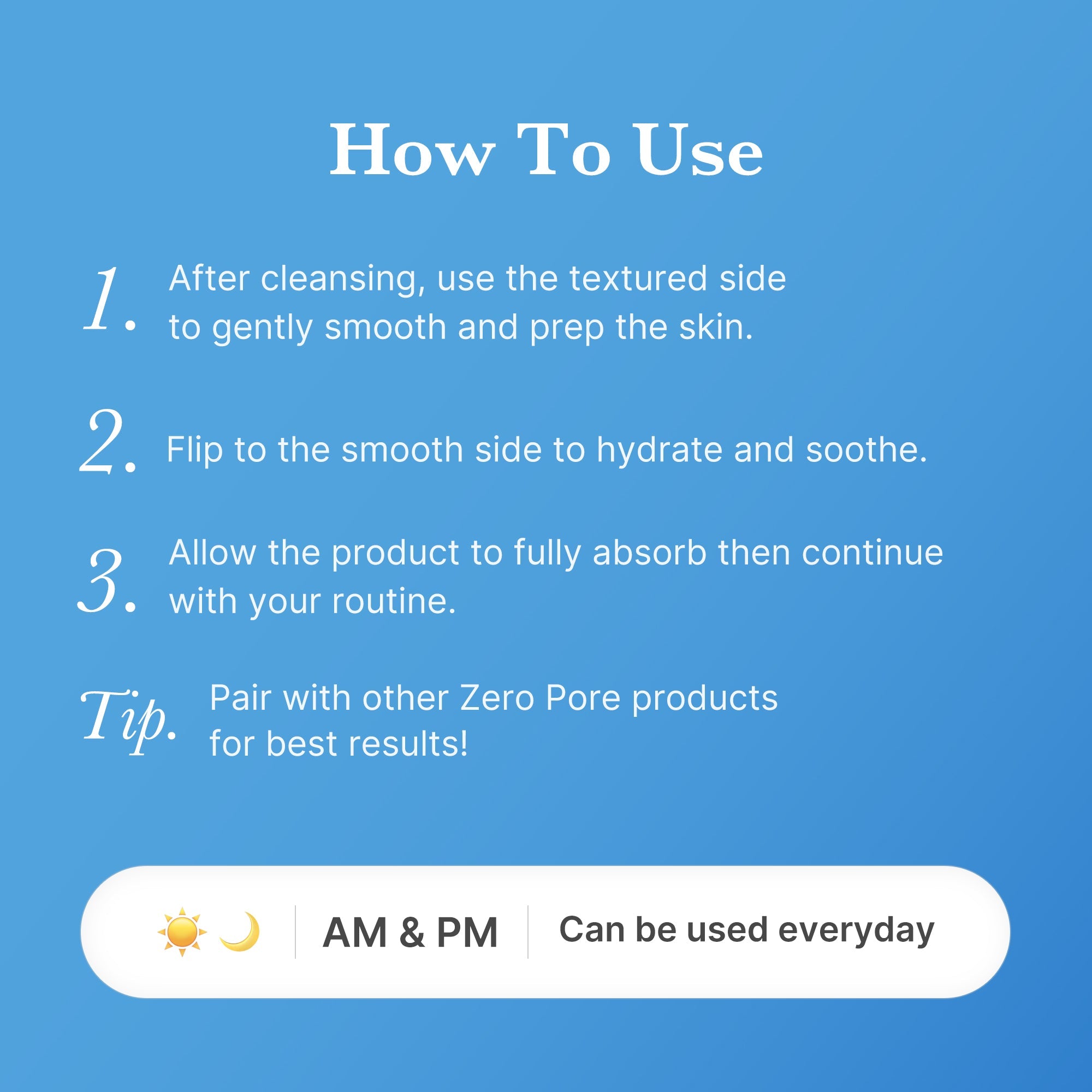 Zero Pore Madecassoside Pads (Mild) U7