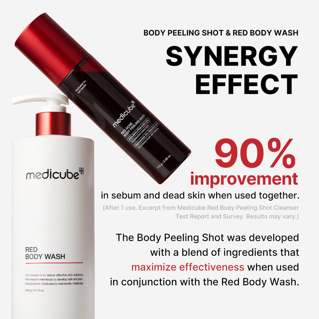Red Body Peeling Shot Cleanser G0