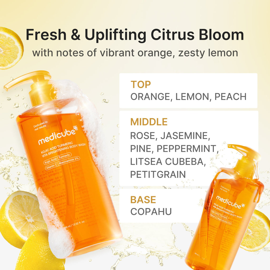 Kojic Acid Turmeric Brightening Body Wash O4