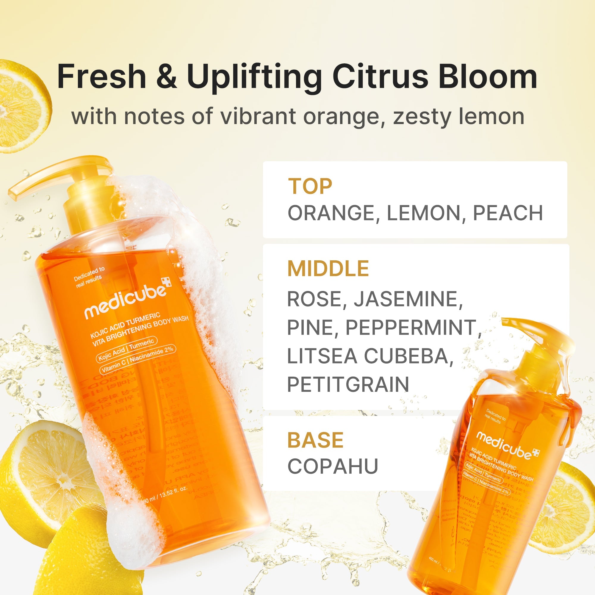 Kojic Acid Turmeric Brightening Body Wash O4