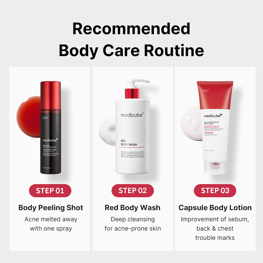 Red Body Peeling Shot Cleanser G0