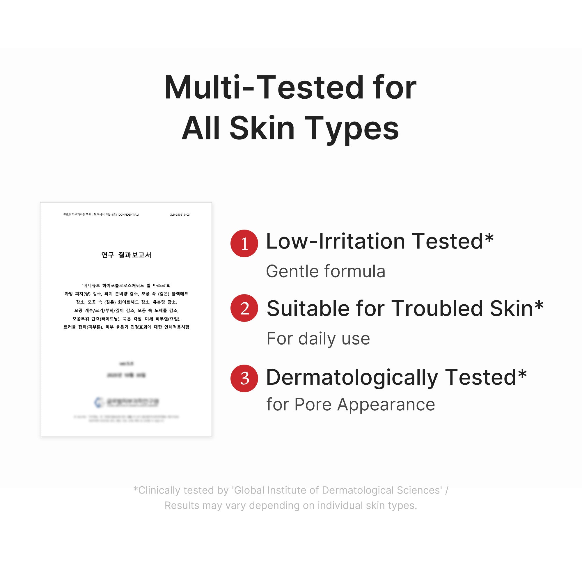 Hypochlorous Acid Peel Mask C8