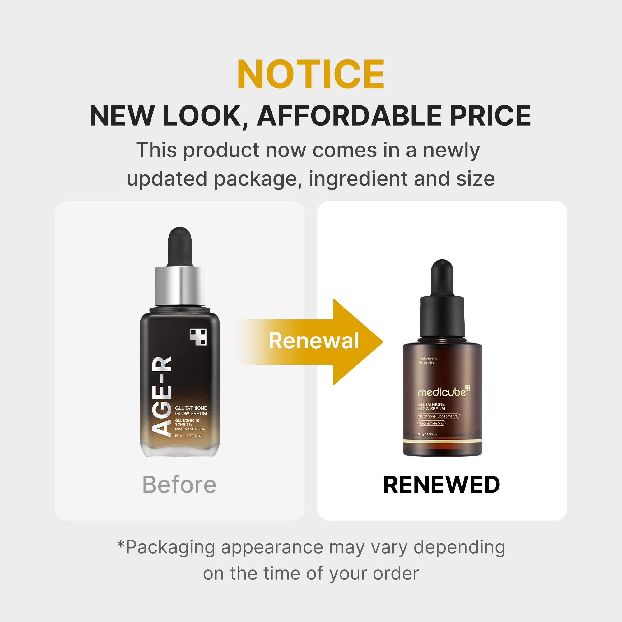 AGE-R Glutathione Glow Serum Y9