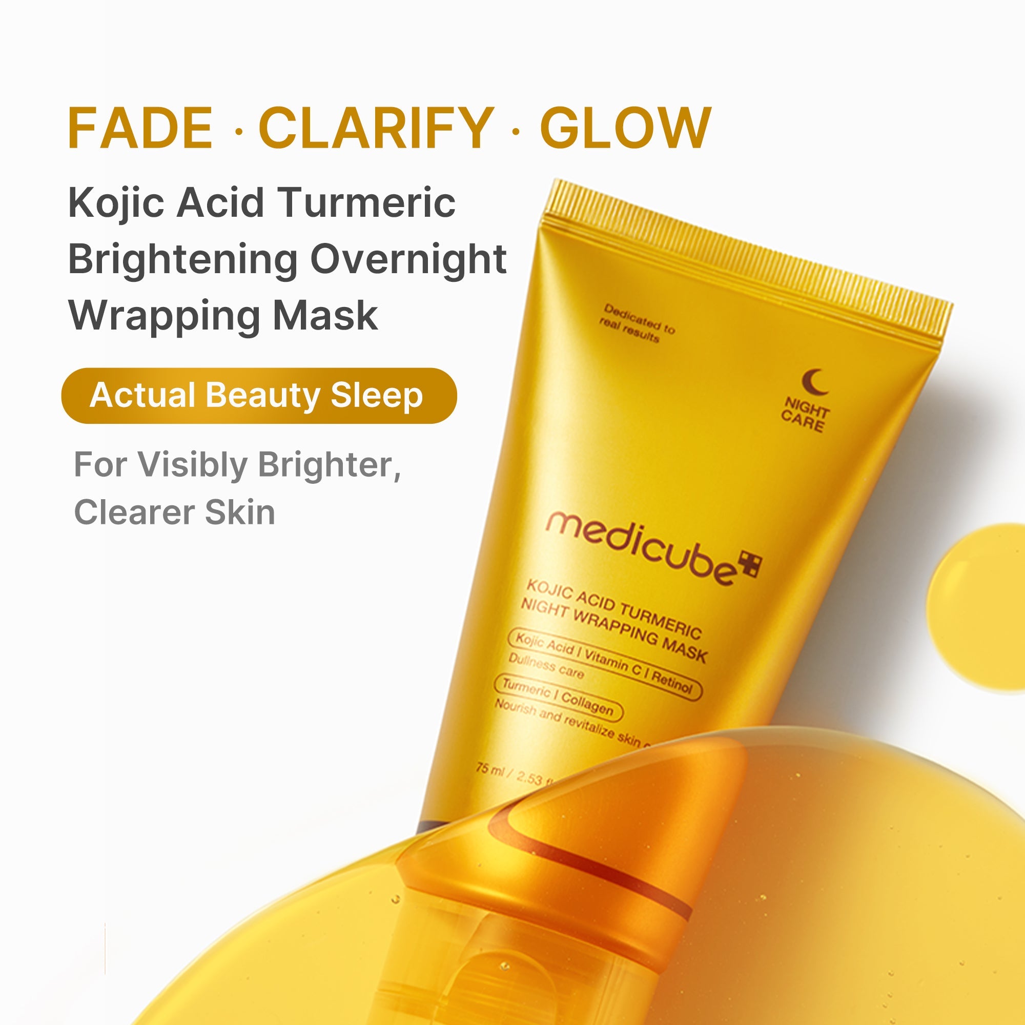 Kojic Acid Turmeric Overnight Wrapping Mask N9
