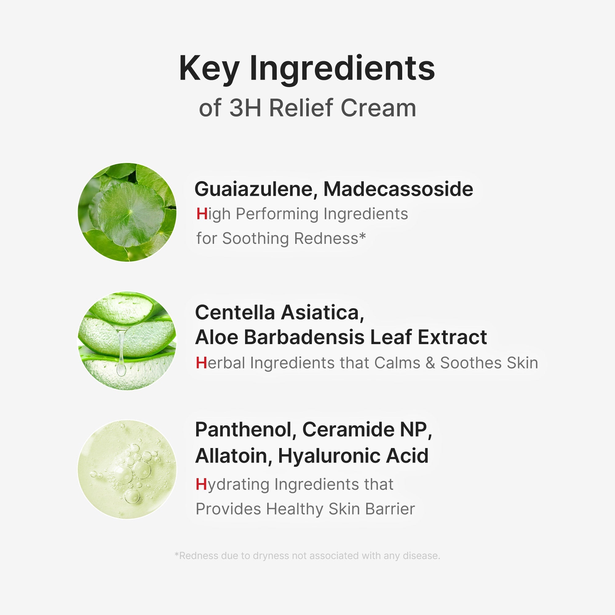 3H Daily Relief Cream X0