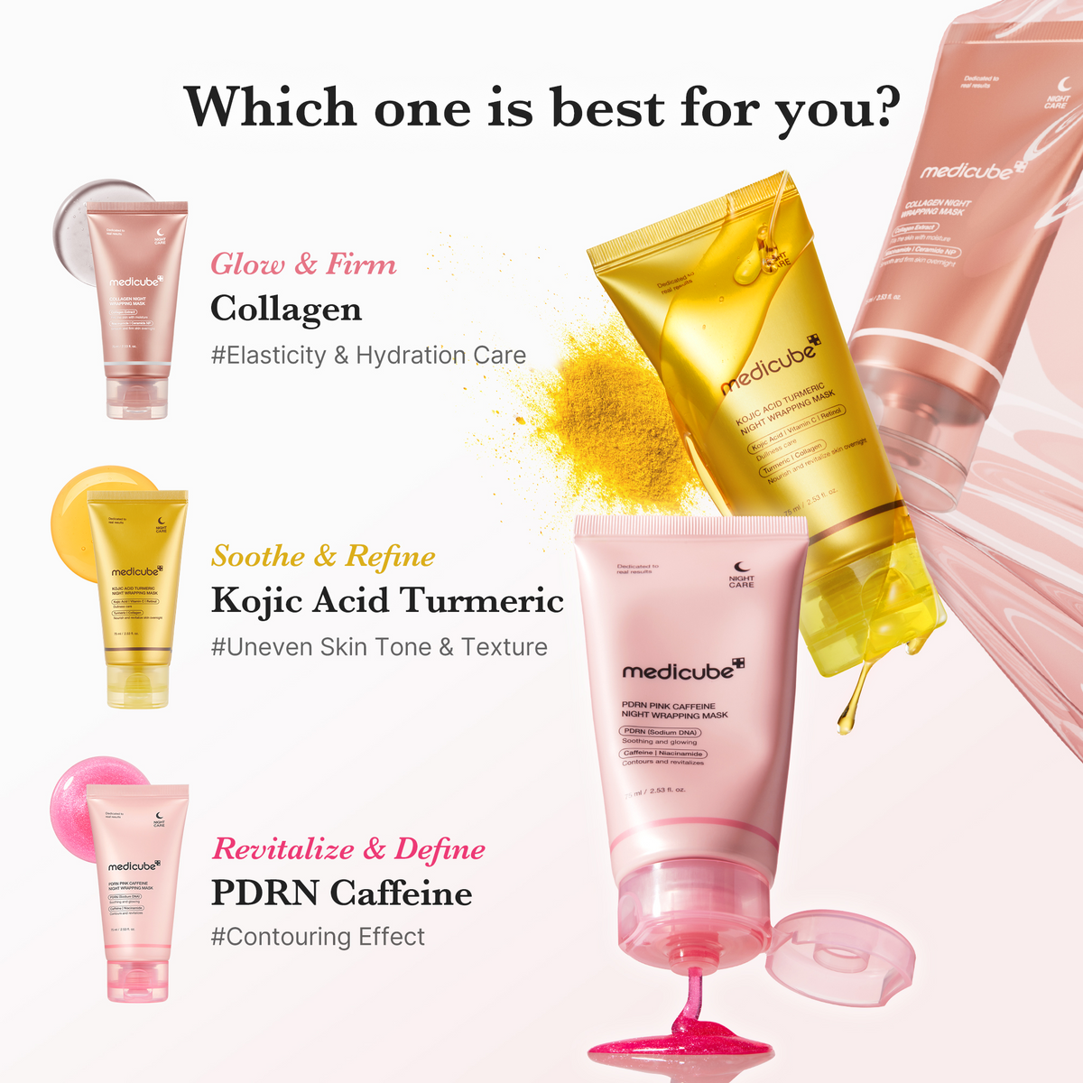 Kojic Acid Turmeric Overnight Wrapping Mask N9