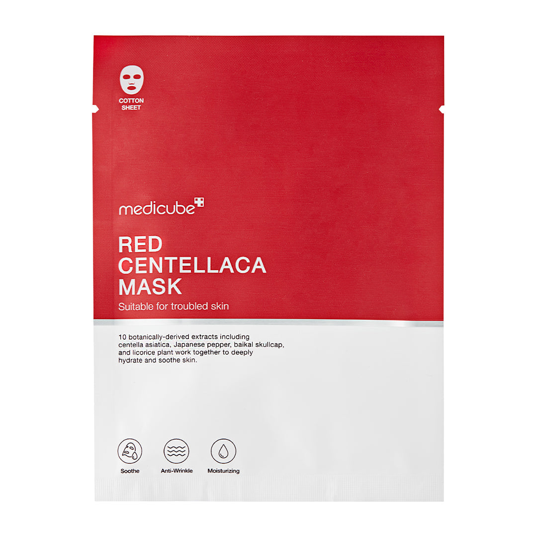 Red Centellaca Mask E4