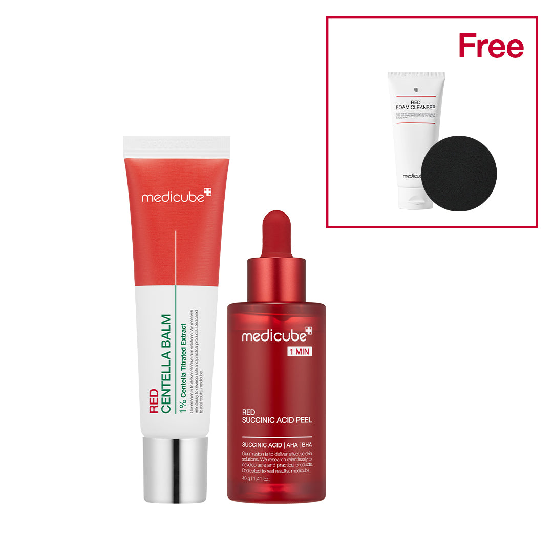 21% Red Succinic Acid Cleansing Booster Serum V6