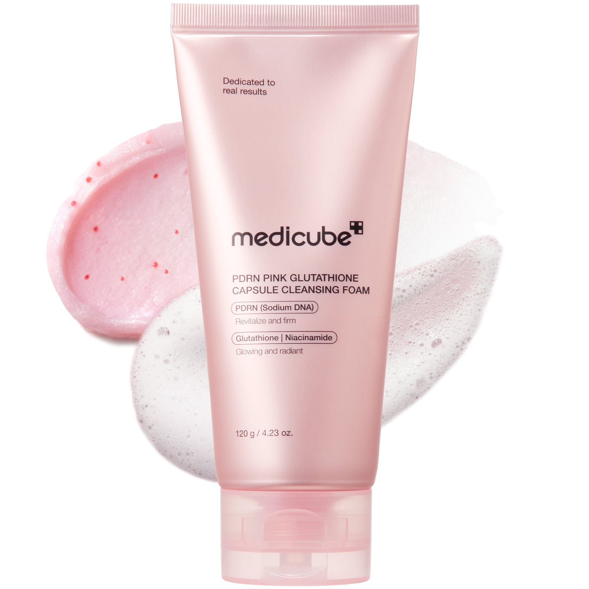 PDRN Pink Glutathione Capsule Foam Cleanser S4