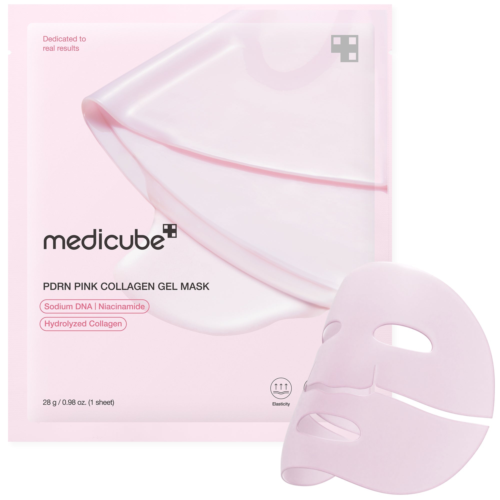 Salmon PDRN Pink Collagen Jelly Gel Mask D4