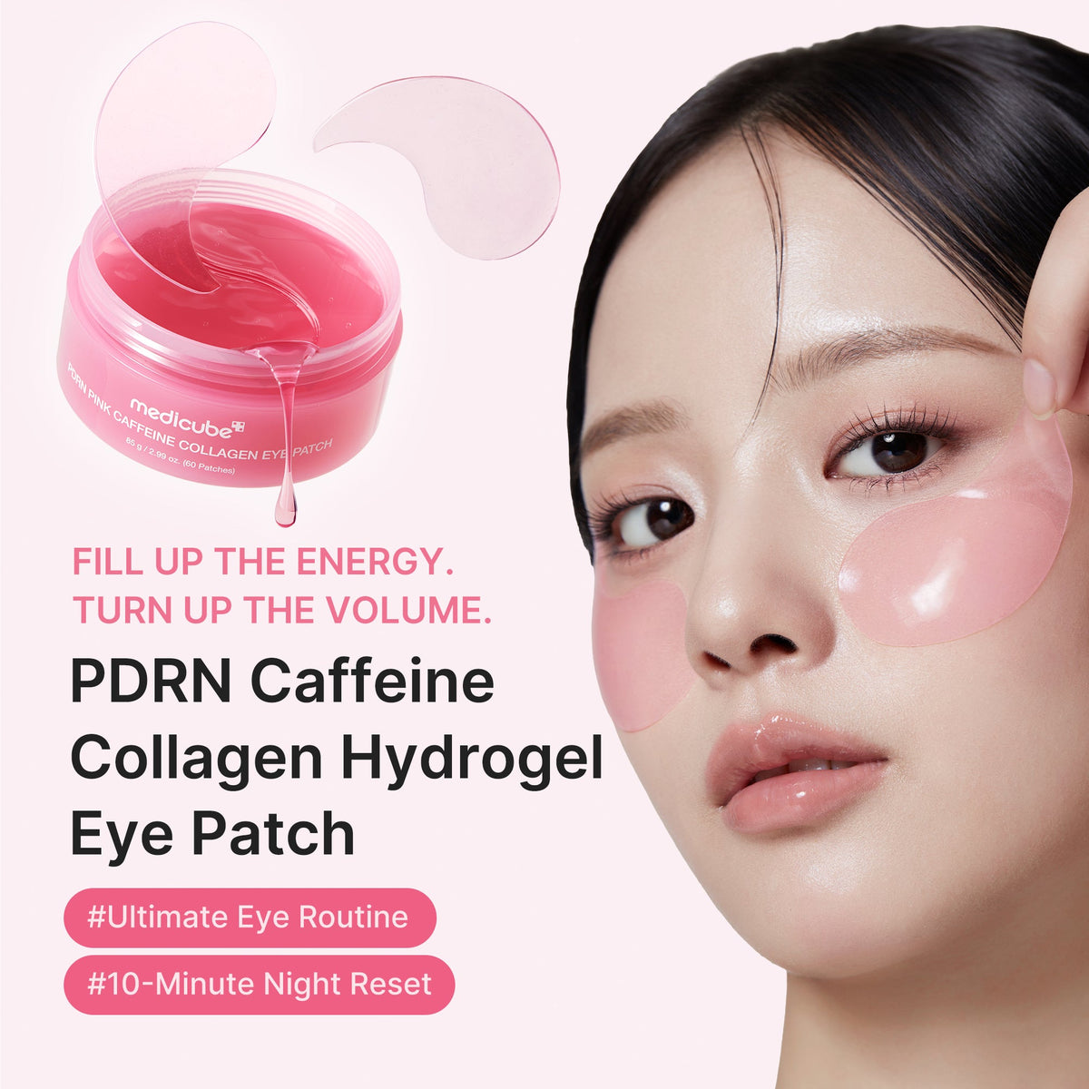 PDRN Caffeine Collagen Eye Patch V3