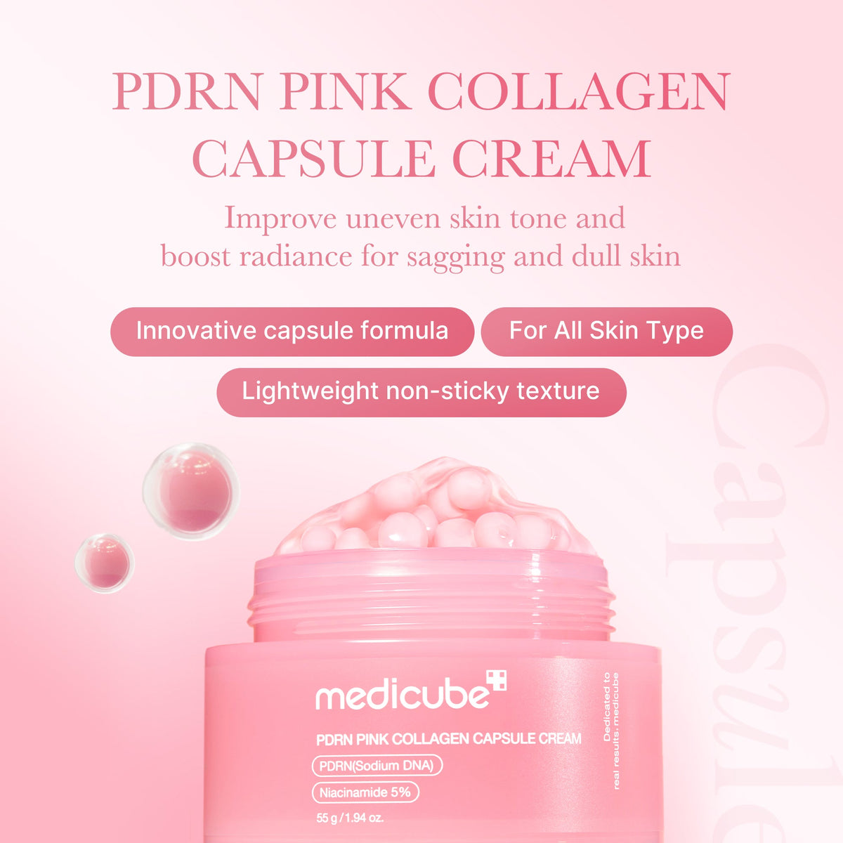 PDRN Pink Collagen Capsule Cream A1