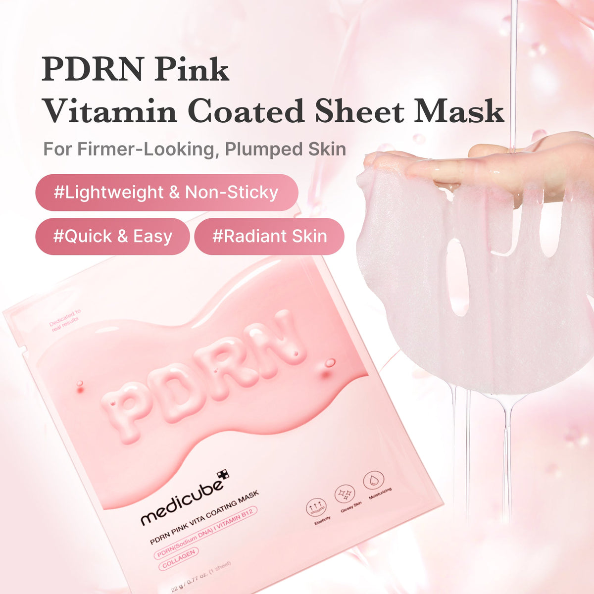 PDRN Pink Vita Coating Sheet Mask E8
