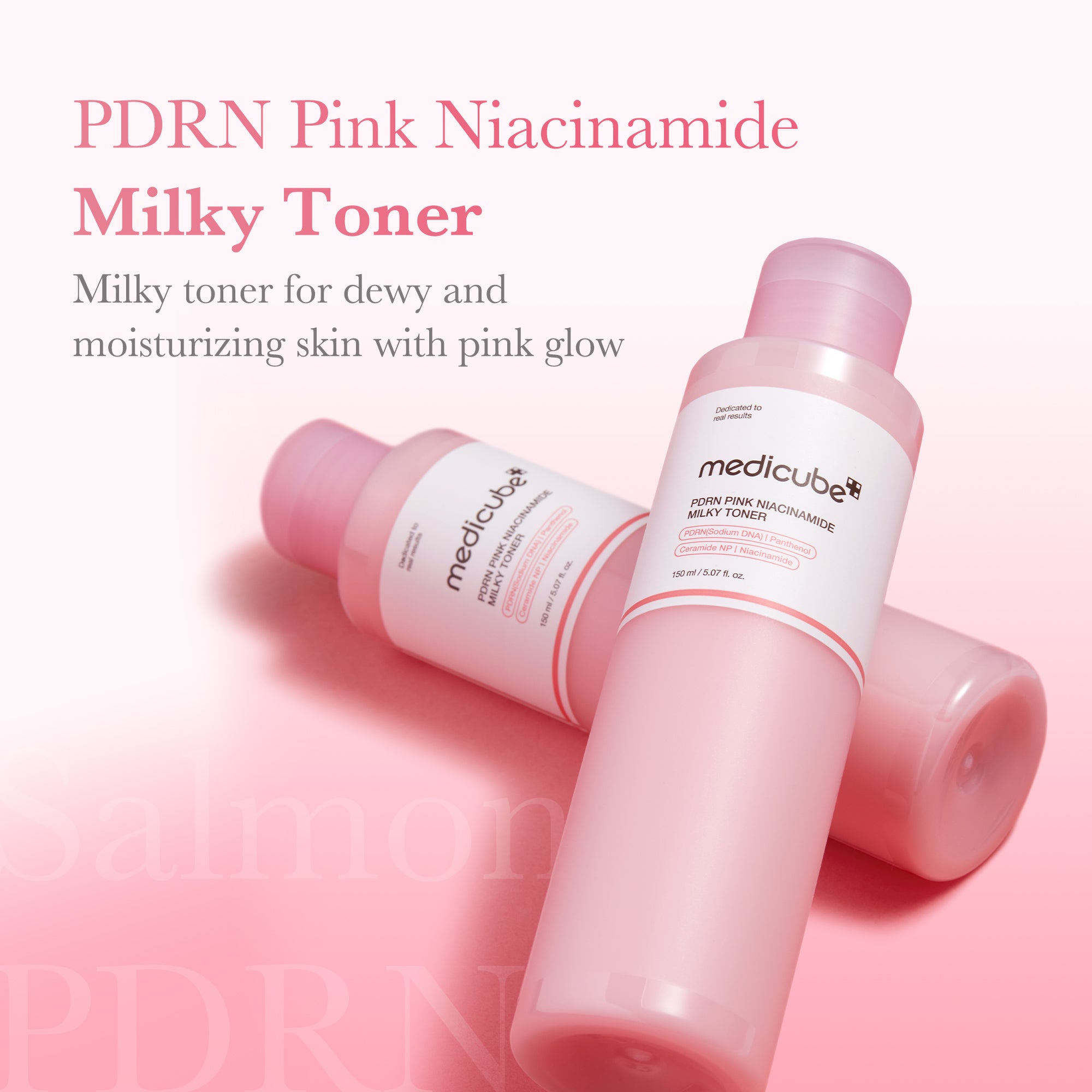 PDRN Pink Niacinamide Milky Toner E8