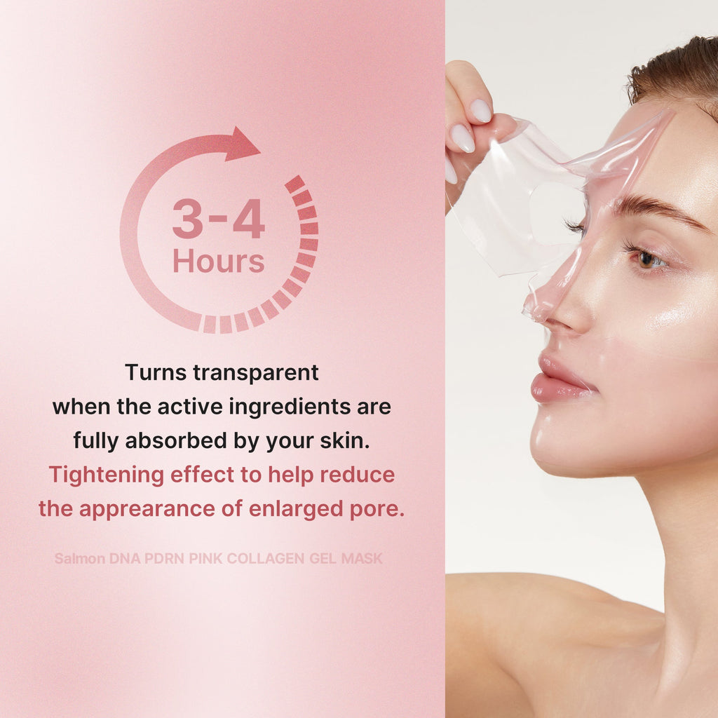 Salmon PDRN Pink Collagen Jelly Gel Mask D4