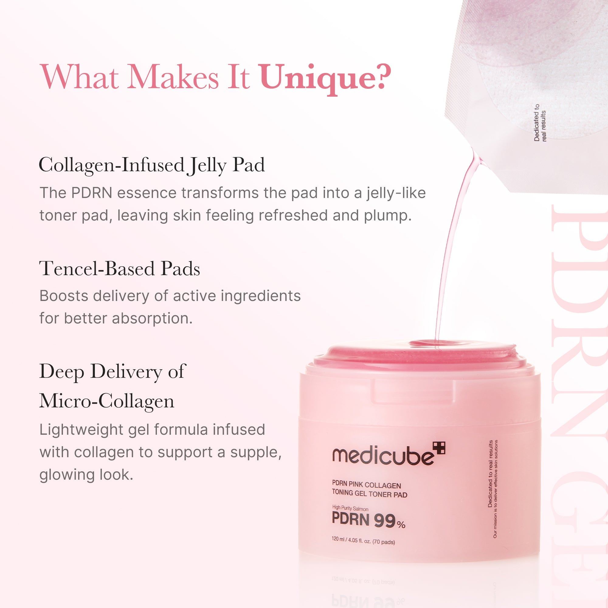 PDRN Pink Collagen Gel Toner Pad Q5