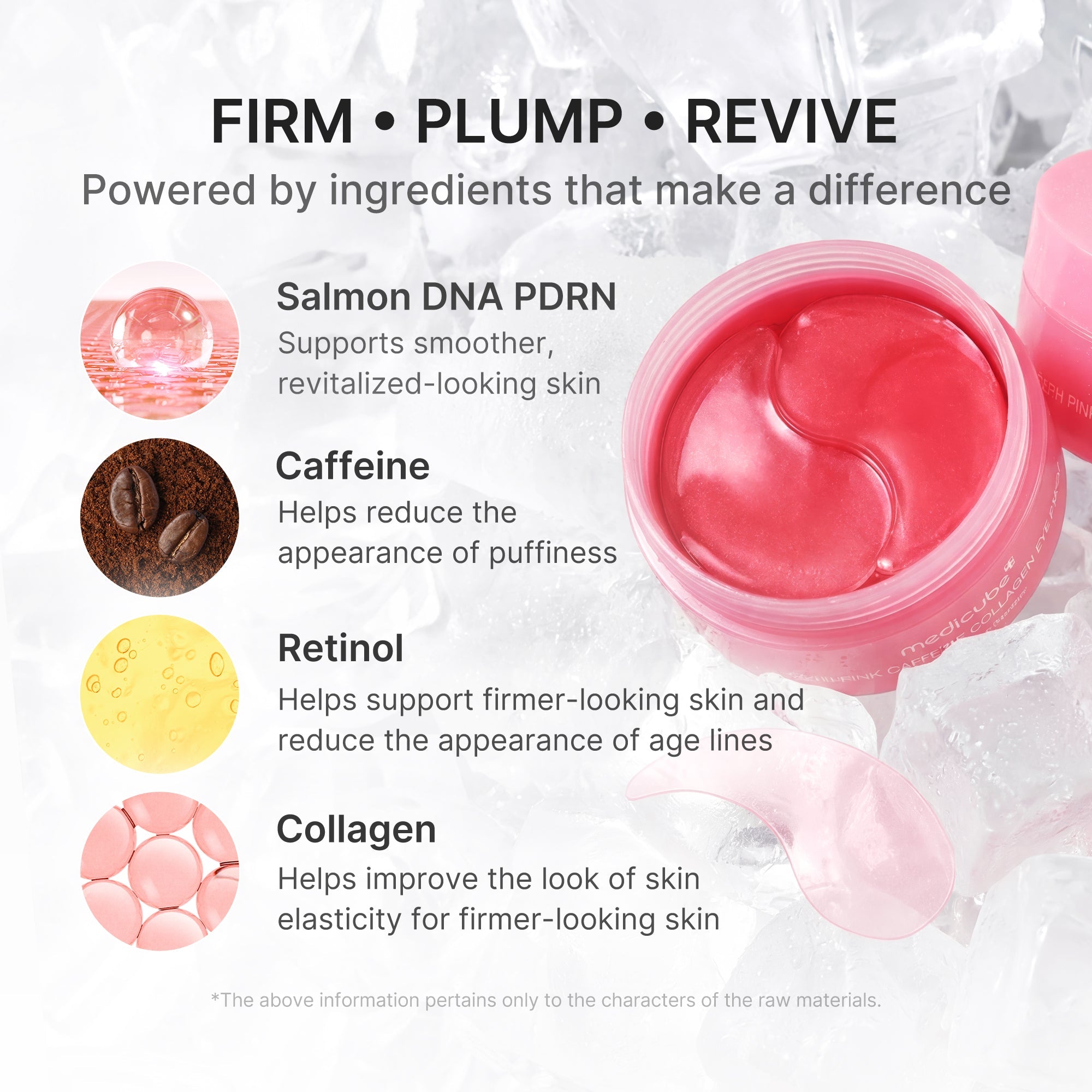 PDRN Caffeine Collagen Eye Patch F6