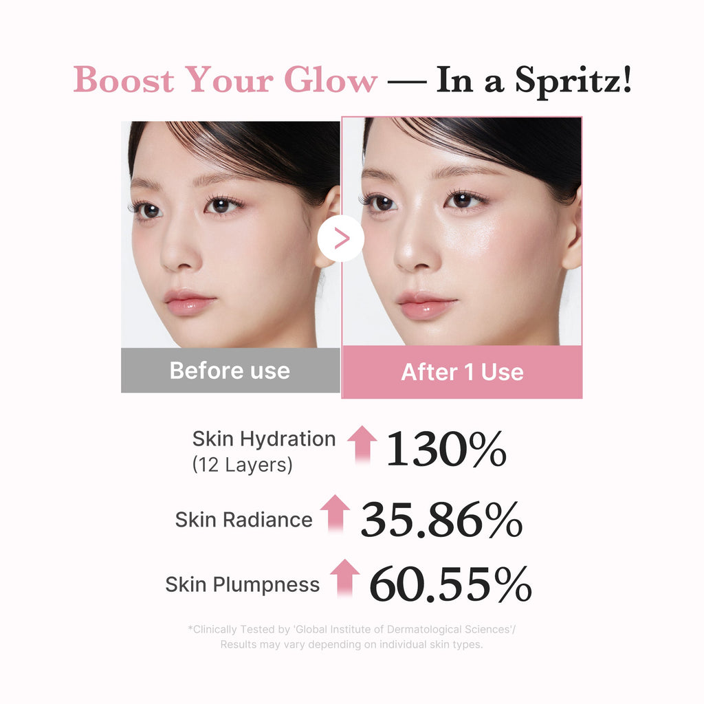PDRN Pink Collagen Glow Jelly Mist Serum E9