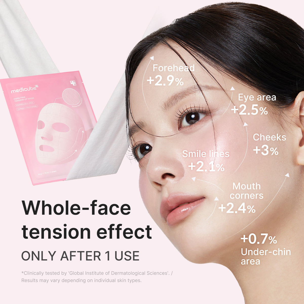 PDRN Pink Tension Up Mask J8