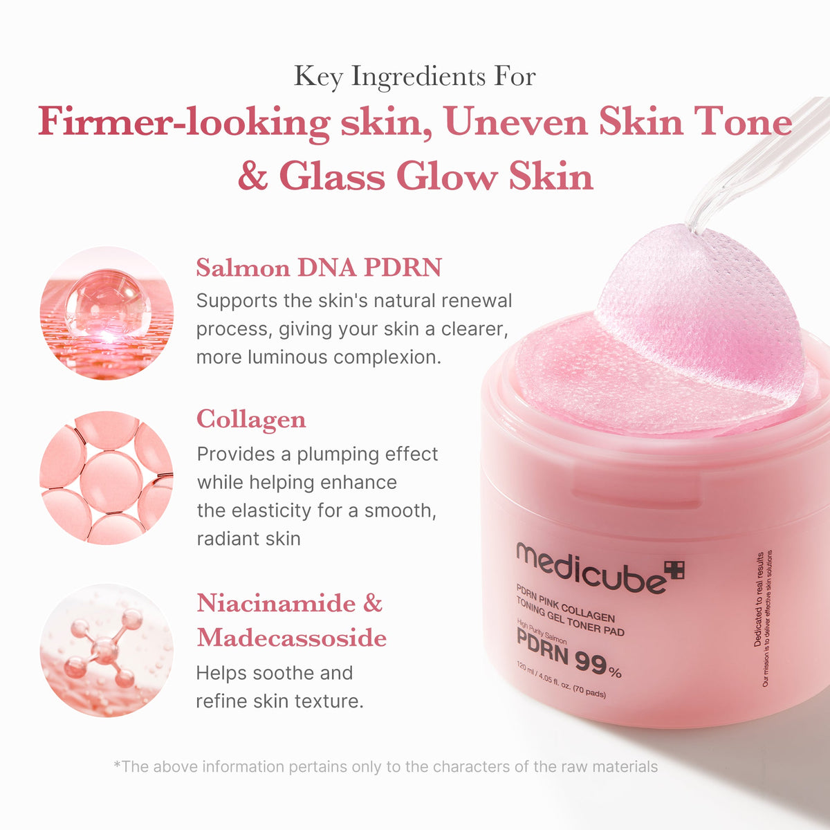 PDRN Pink Collagen Gel Toner Pad Q5