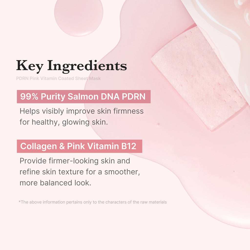 PDRN Pink Vita Coating Sheet Mask E8