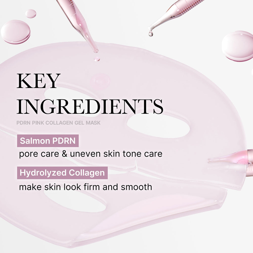 Salmon PDRN Pink Collagen Jelly Gel Mask D4
