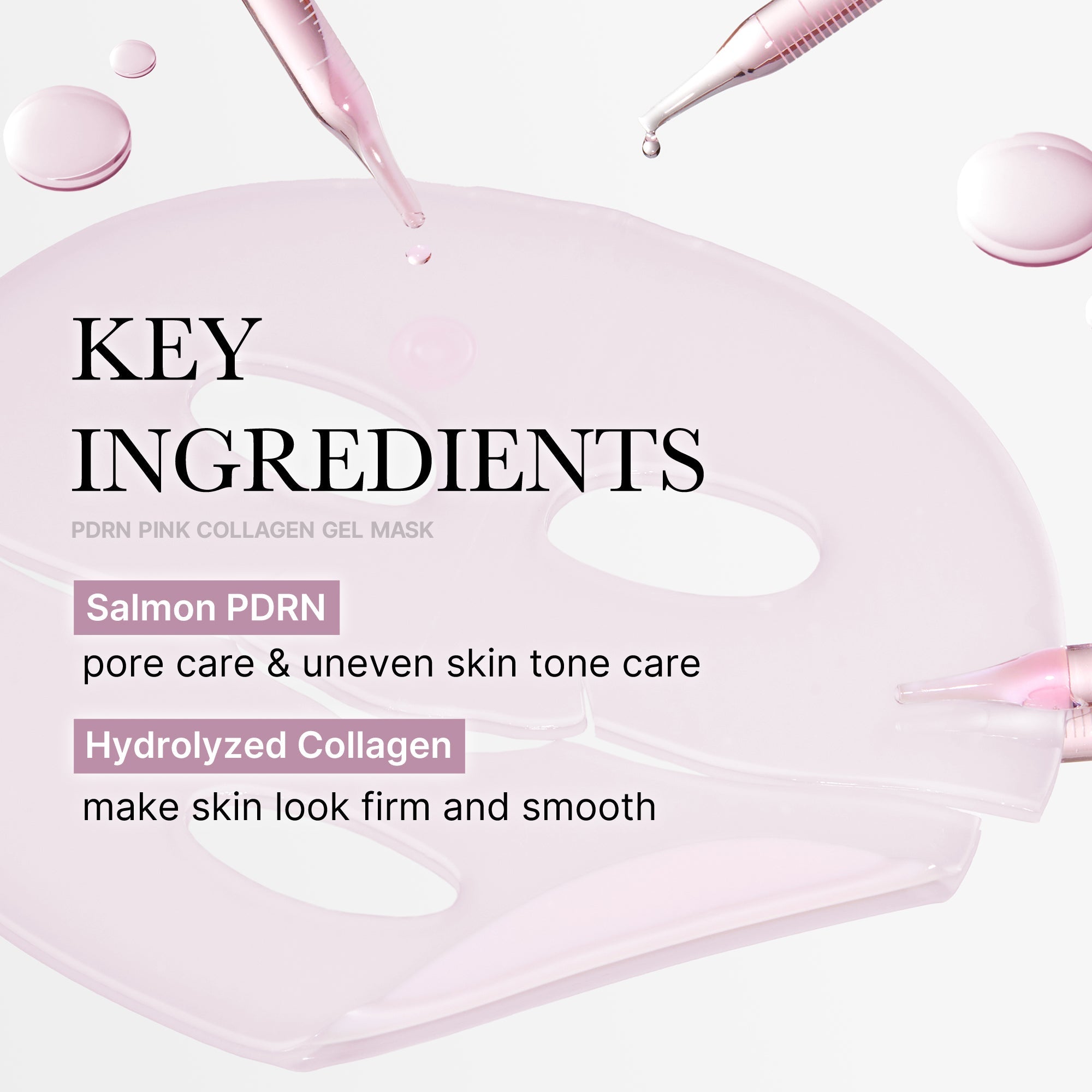 Salmon PDRN Pink Collagen Jelly Gel Mask D4