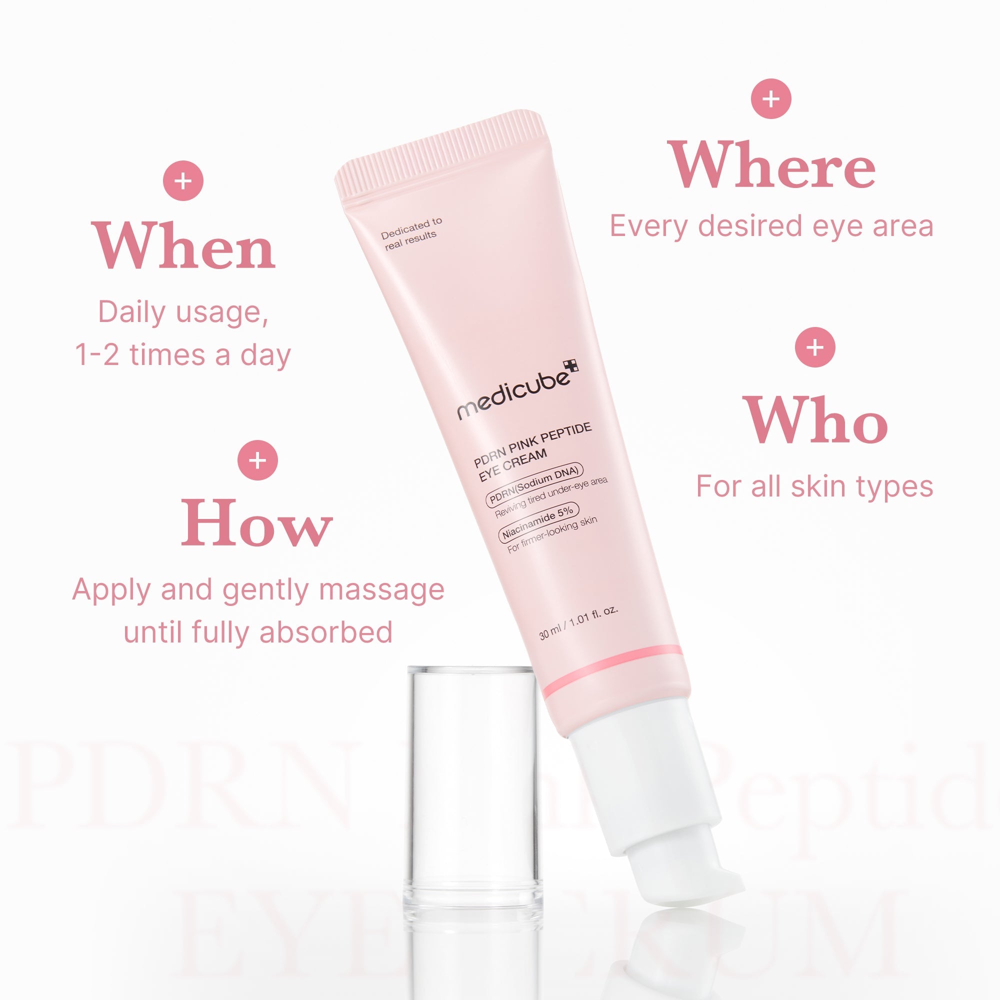 PDRN Pink Peptide Eye Cream K3
