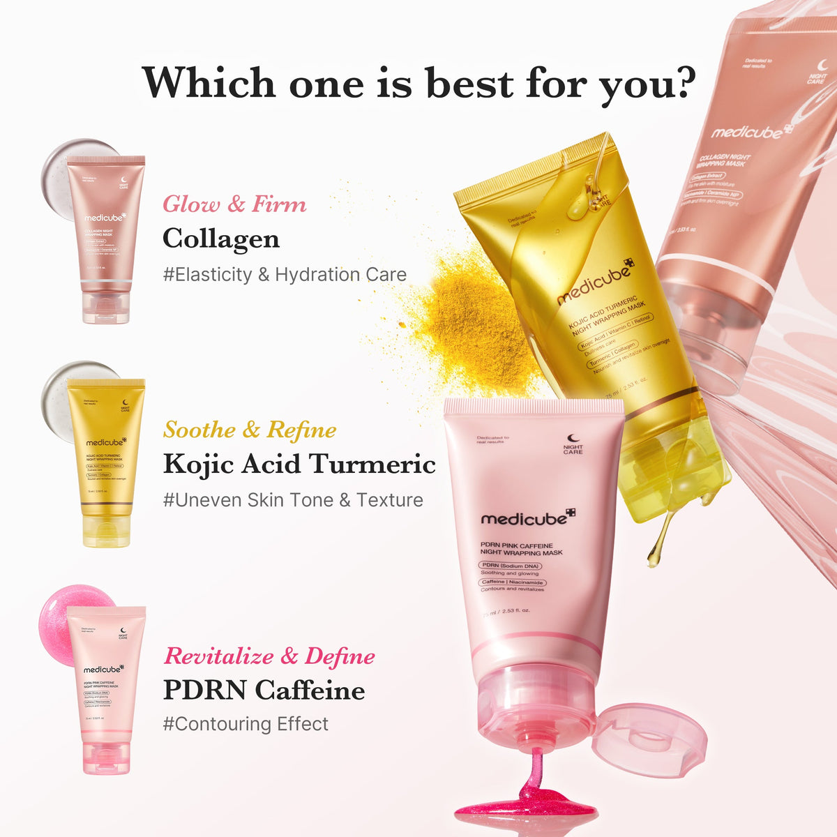 PDRN Pink Caffeine Overnight Wrapping Mask O5