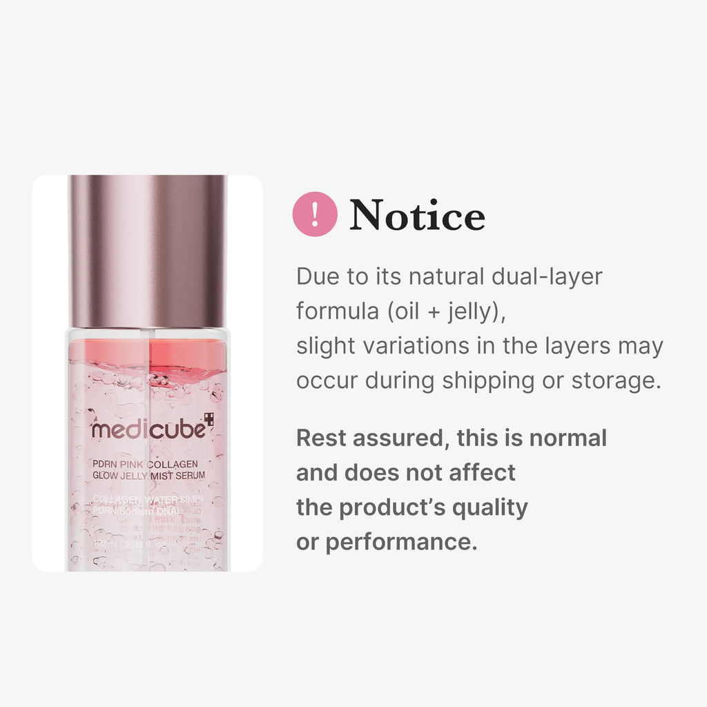 PDRN Pink Collagen Glow Jelly Mist Serum E9