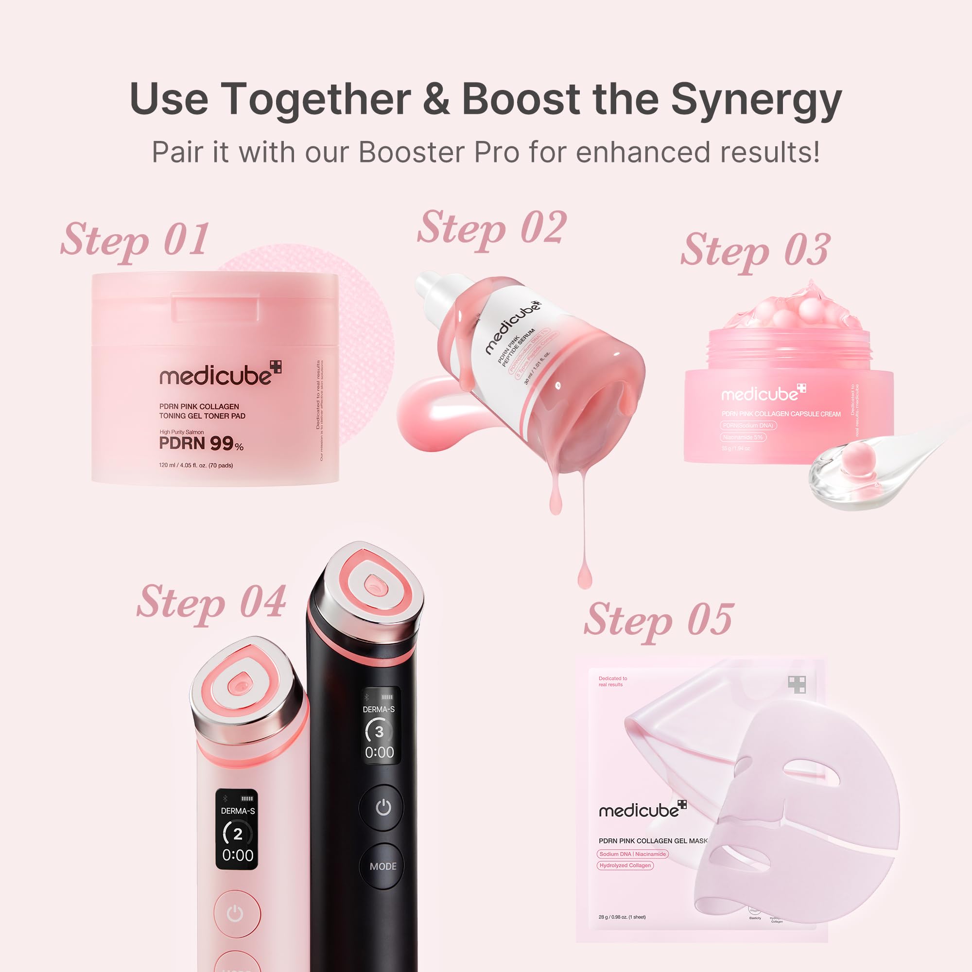 PDRN Pink Peptide Serum J5